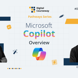 Digital Courseway #DC3 - Microsoft Copilot Overview course artwork.